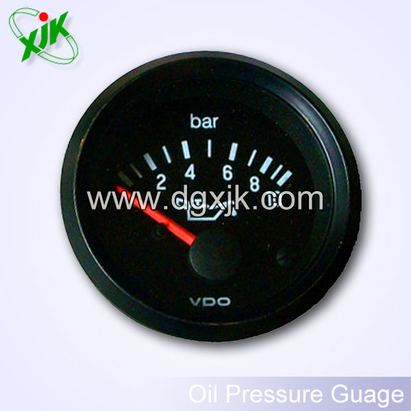 Generator oil pressure gauge