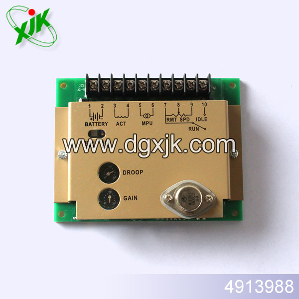 Generator speed control board 4913988